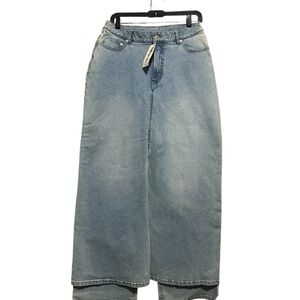 Blue B Collection Denim Pants Skirt - NWT